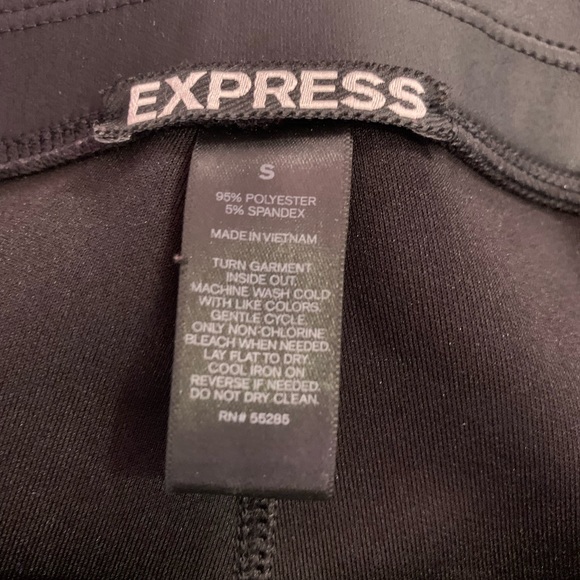 Express Faux Leather Leggings - HIgh waist- Small - Picture 5 of 5